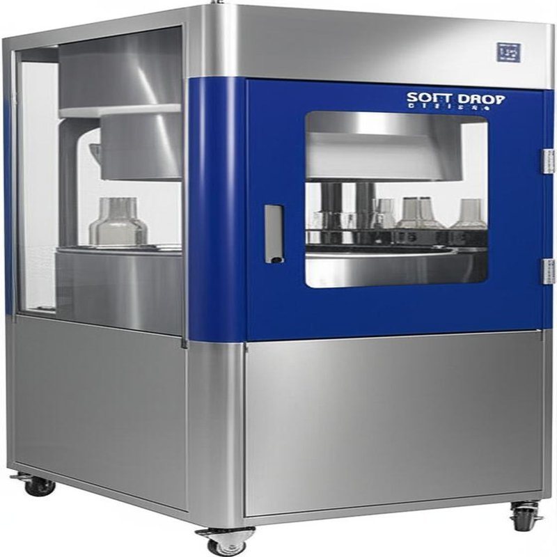 Soft Drop Systems Bottle Reverse Vending Machine for Glass Bottle Segregated and Compressor