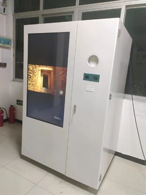 গুণমান 50 ইঞ্চি টাচ স্ক্রিন পুনর্ব্যবহারযোগ্য বাছাই মেশিন ক্রাশ প্লাস্টিকের বোতল সমতল ধাতু ক্যান কারখানা